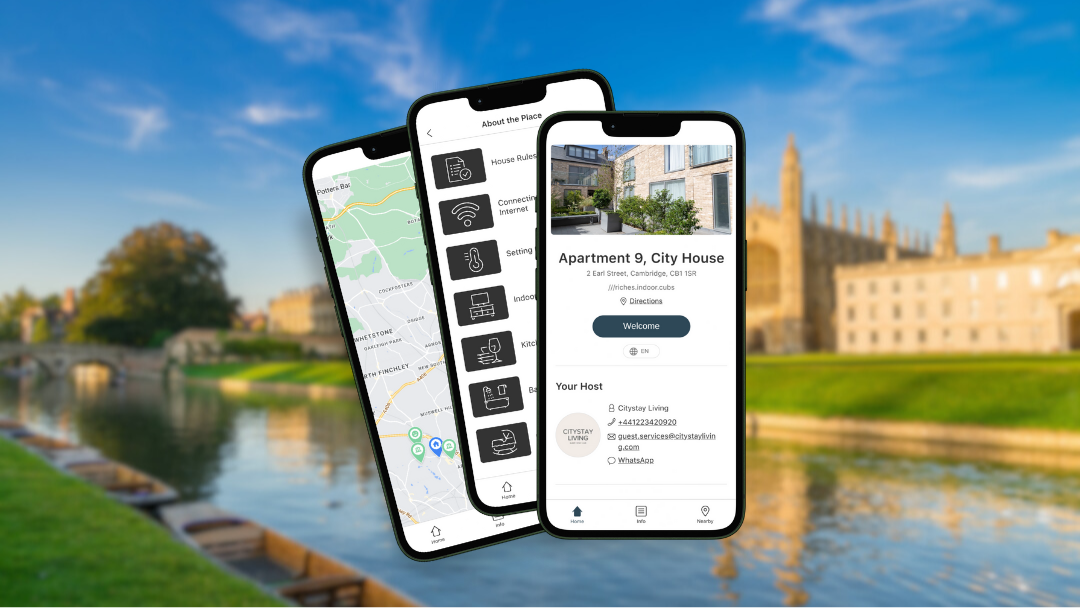 Citystay Living Guidey App Screenshots