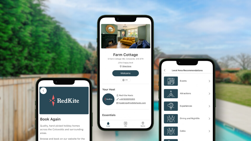 Red Kite Hosts Guidey App Screenshots